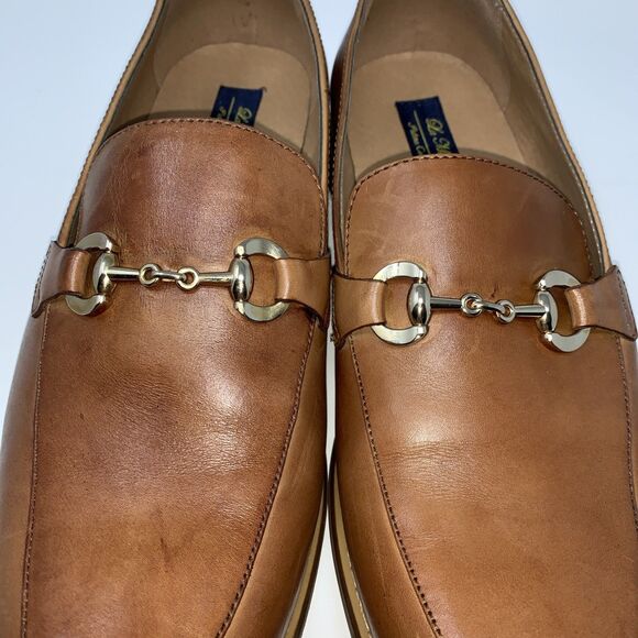 La Milano CalifornPatina Collection Loafers Tan /brown Horse Bit Hardware Men’s main image 11